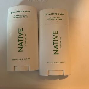 Native Eucalyptus & Mint White Deodorant Sticks